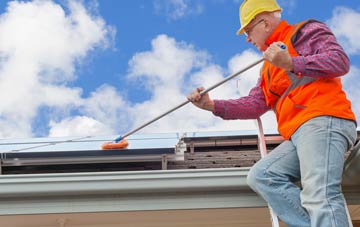 Cardinals Green soft wash roof cleaning